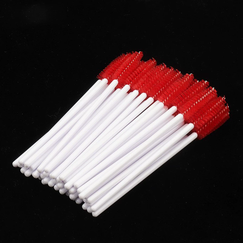 Disposable brush for eyelashes, curly false eyelashes for extension