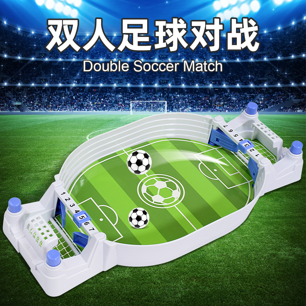 Children's table football double battle table parent-child interactive educational Desktop Game 3 to 6 years old boy toy board game