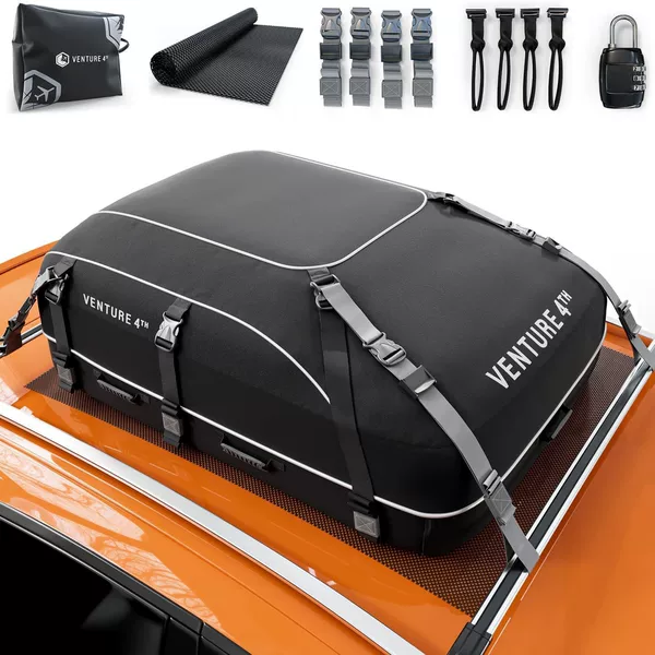 Waterproof roof luggage bag, car roof rack box, sedan SUV storage bag, Oxford roof bag, car storage bag