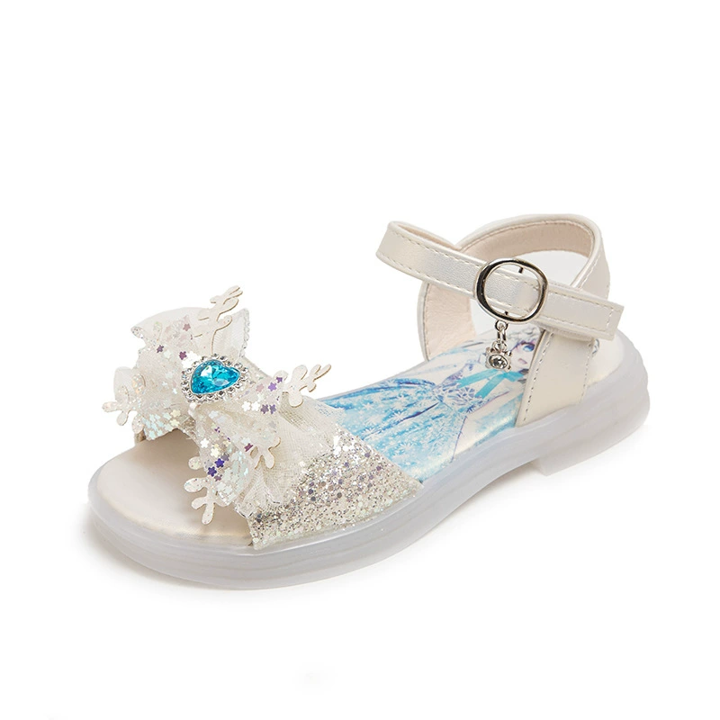 Летние сандалии, обувь для детей принцессы, для подростков, западный стиль