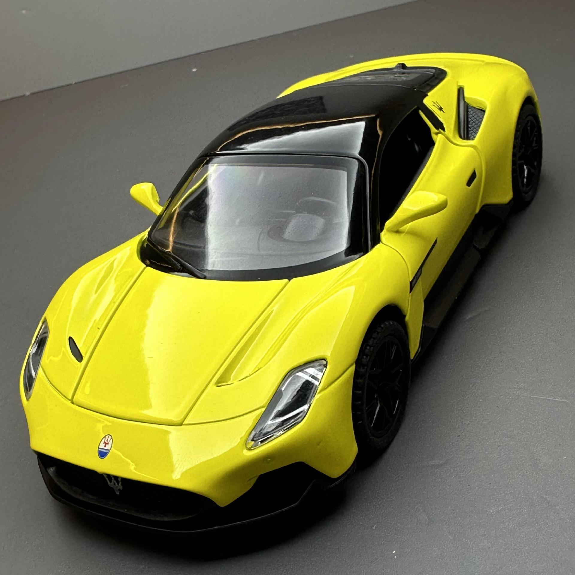 Jiaye aleación coche modelo 1:32 Martha MC20 deportes coche sonido y luz tire detrás juguete coche música modelo decoración colección