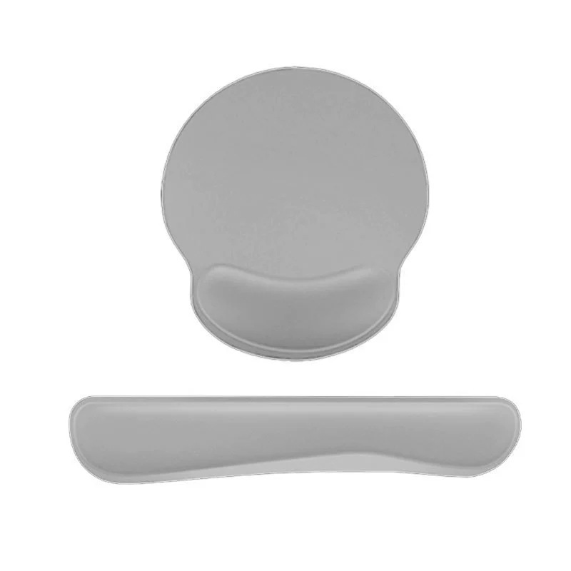 Alfombrilla de ratón de espuma viscoelástica de goma Amazon, almohadilla de muñeca antideslizante para oficina, almohada de descanso para manos con teclado de rebote lento