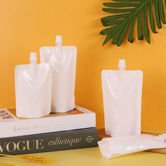 Disposable traditional Chinese medicine liquid packaging bag, take-out soup bag, beverage milk tea ice bag, transparent soy milk bag, white spout bag