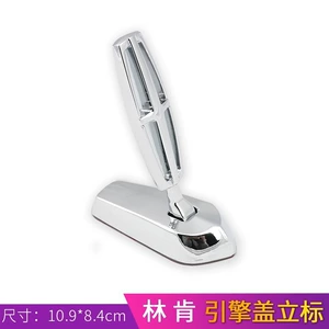 Lincoln MKZ/MKC/MKX/Continental/Navigator Kapot Emblemi Metal Avtomobil Emblemi
