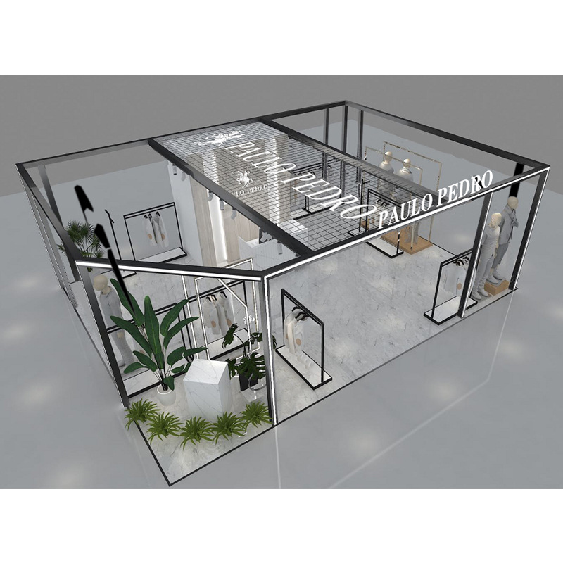 快闪店展架服装