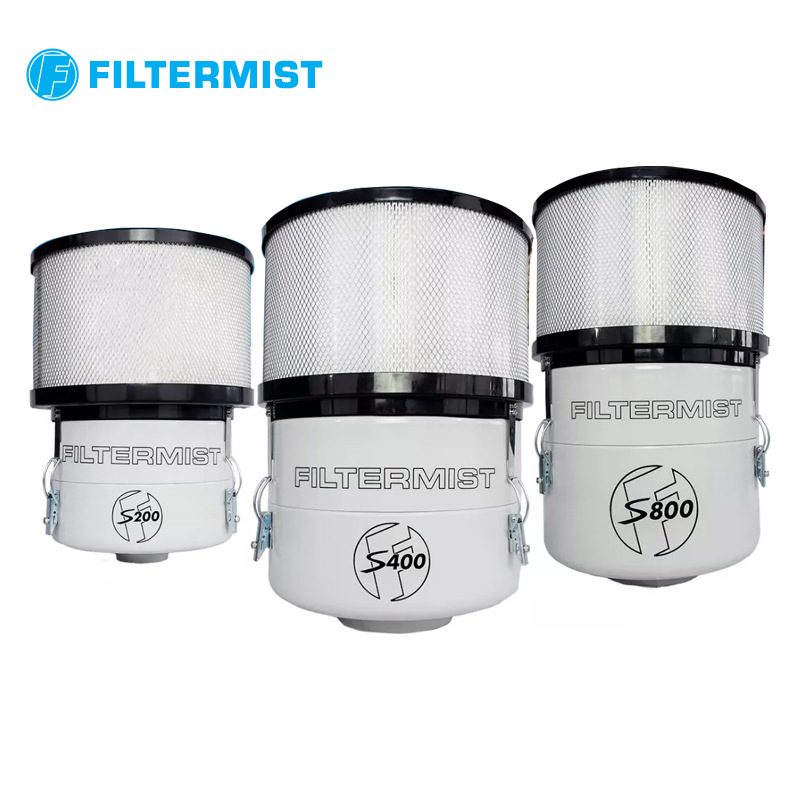 英国原装进口Filtermist CNC 油雾收集器 S400 S800 FX4002 全系