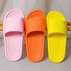一件代發新款家居拖鞋輕巧平跟軟底踩屎拖鞋酒店批發家居鞋