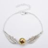 Retro bracelet, trend angel wings, European style