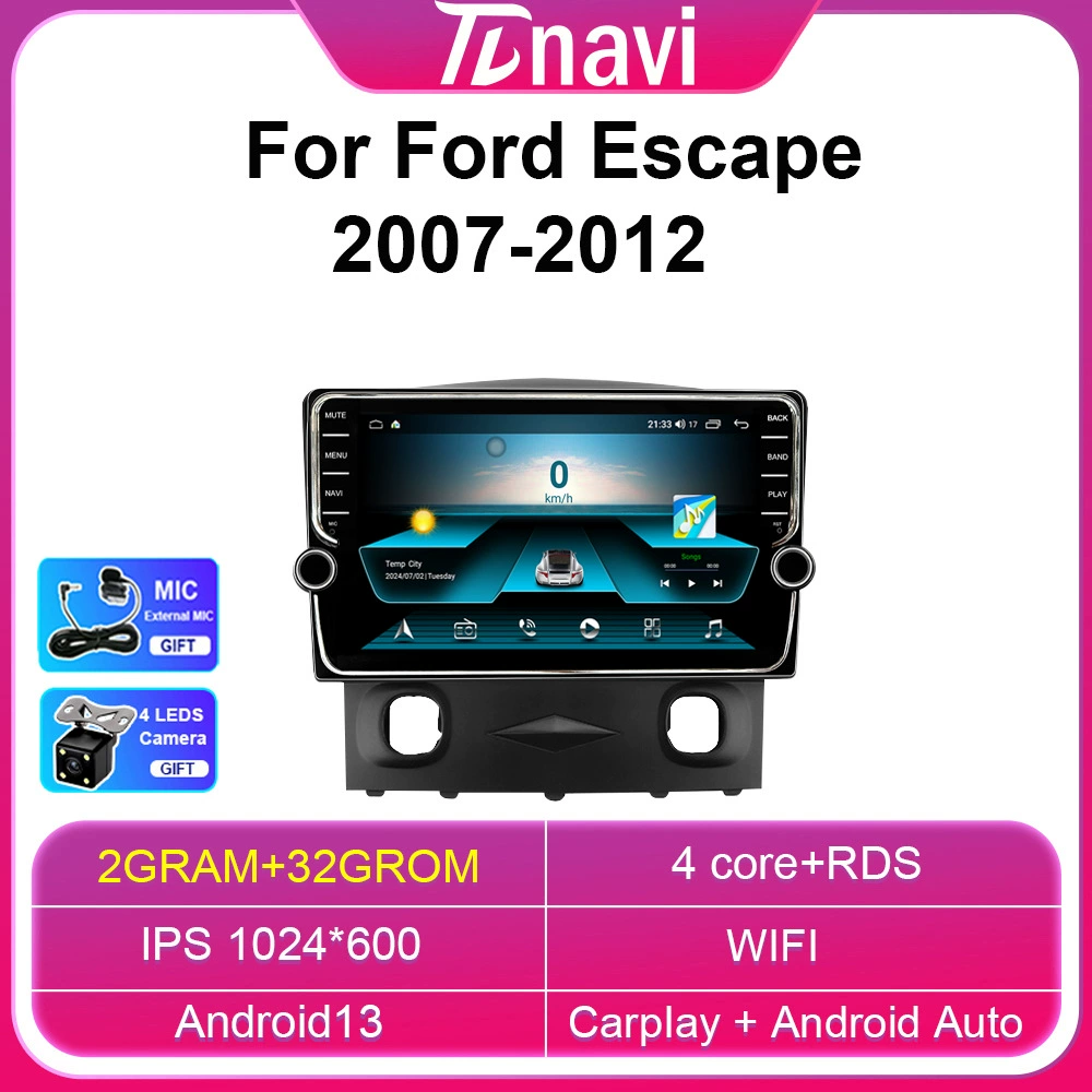 Средней приграничный набор для Honda CRV 2007-2011 Android экран большой размерKnob-машина CarPlay навигация