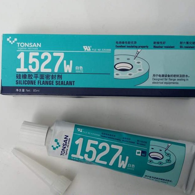 可赛新1527W 硅橡胶平面密封胶 85ml 强度高 电气设备密封胶水
