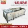 定制去皮气泡毛辊清洗机