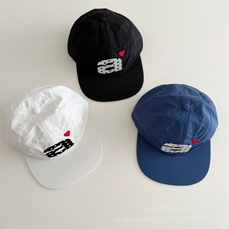 韓国ブロガーと同じスタイルのパーソナライズされたフラットつば日焼け止めひさしキャップ、男性と女性用、ヒップホップ、ハンサム、速乾性日よけ野球帽、クールな帽子|undefined