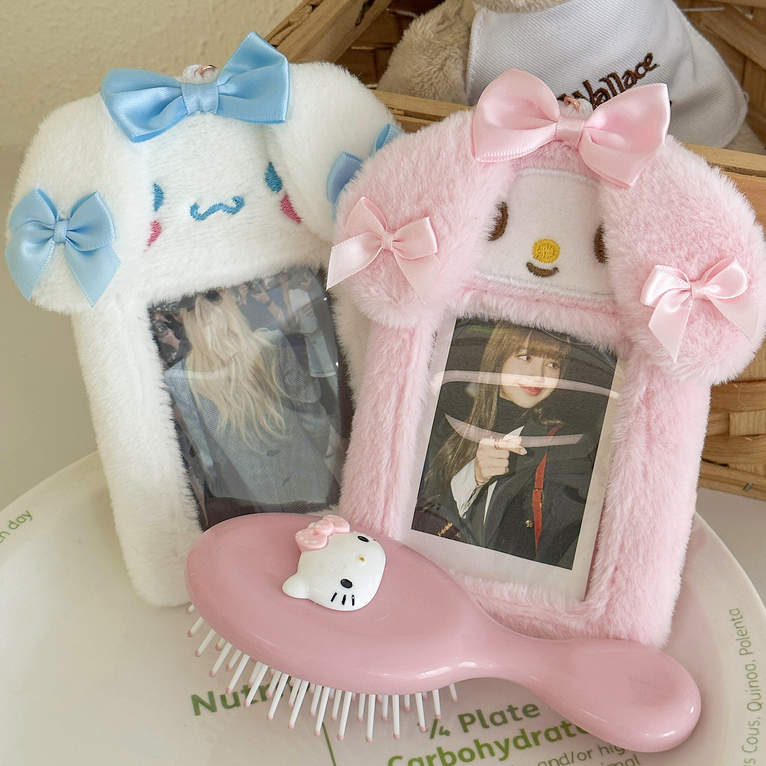 Meildi Yugui perro titular de la tarjeta colgante de felpa lindo estudiante campus tarjeta aidougu TARJETA DE CONTROL DE ACCESO tarjeta universal titular de la tarjeta