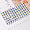 Supply of cross -border many alien tip nails, nail diamonds butterfly tip nail nails, alien crystal diamond DIY jewelry accessories
