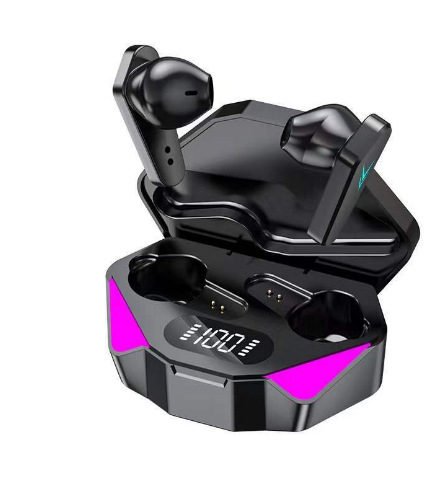 Popular TWS nuevo N35 auricular Bluetooth inalámbrico en la oreja pantalla digital bajo retraso e-deportes juego auriculares transfronterizos