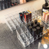 Acrylic transparent lipstick, cosmetic table storage box, 36 cells