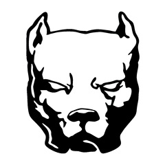 Custom car stickers, bull terrier car stickers, foreign trade car stickers