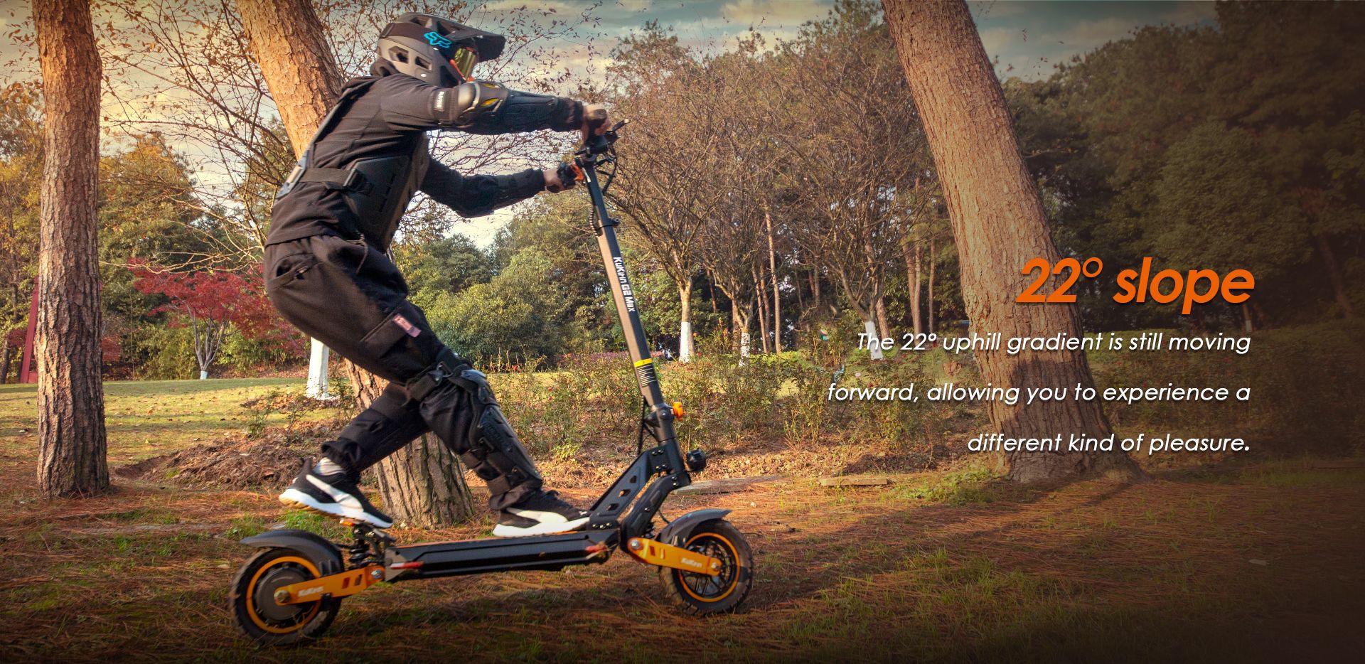 Kukirin Cool Kirin Electric Scooter G2Max Can Be Used for Sitting and Riding, Three-In-One 90% off Foldable Electric Mobility Scooter for Export