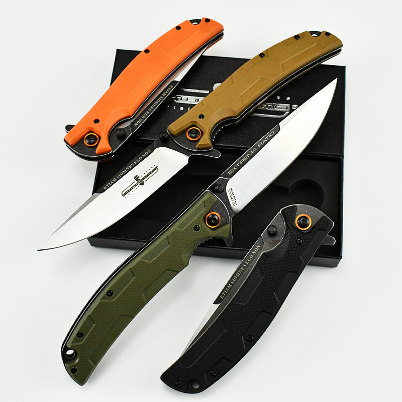 户外高硬度折叠刀野外求生刀便携口袋随身小刀锋利轴承快开防身刀
