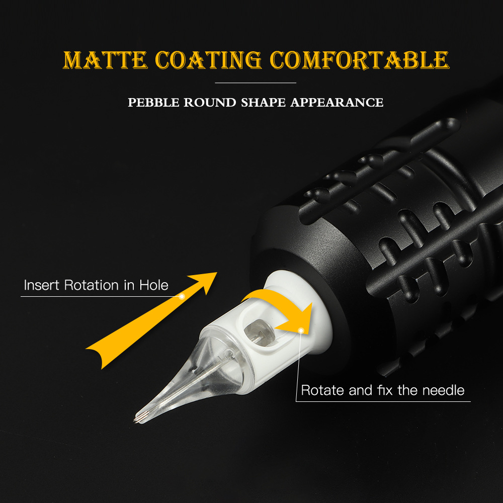 Conjunto de tatuajes transfronterizos sin pedal de alimentación manual 20 color máquina de tatuajes de tinta conjunto completo de herramientas consumibles