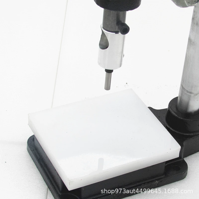 Cloth, plastic hole puncher, drill