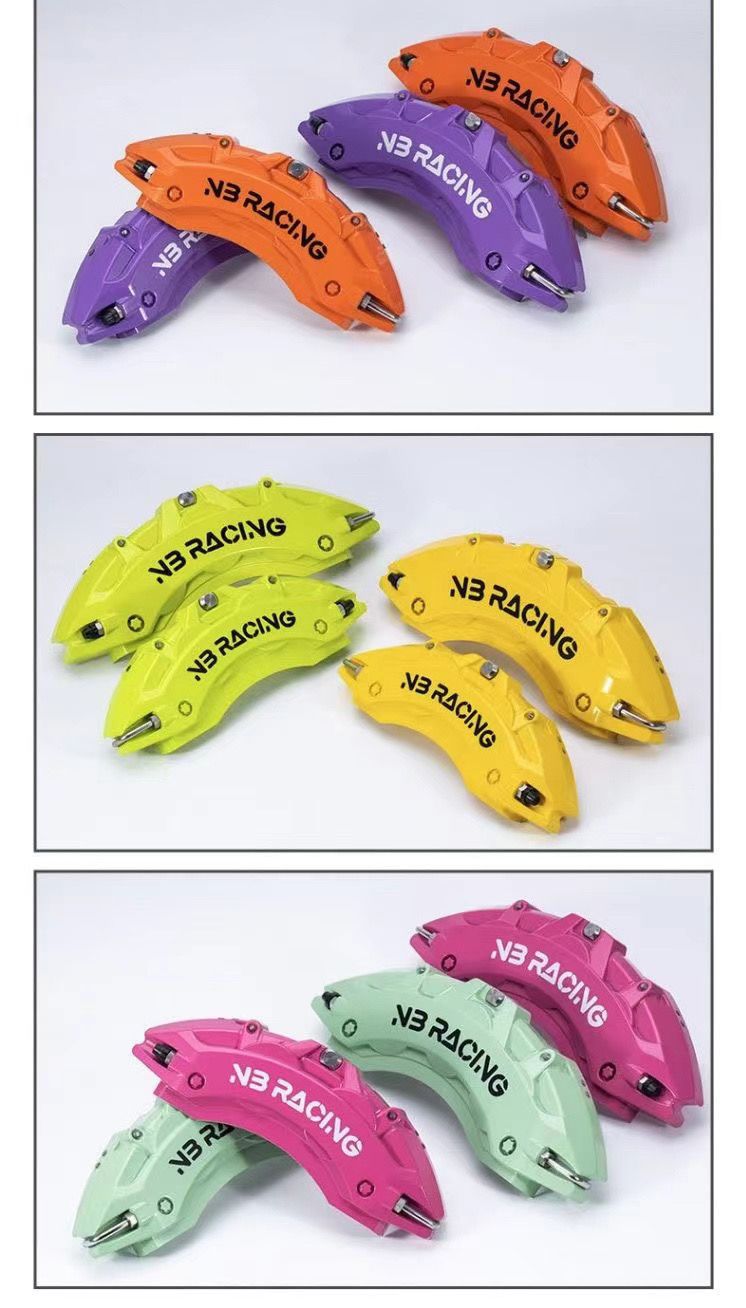 Car Caliper Covers for Custom Modification, Ap Brake Brembo Aluminum Alloy Caliper Shell Cover, Color Change DIY Wheel Hub