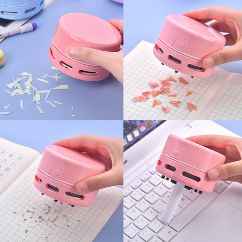 Zongmao household vacuum cleaner with holes, portable handheld high-power rechargeable desktop car powerful mini cleaner