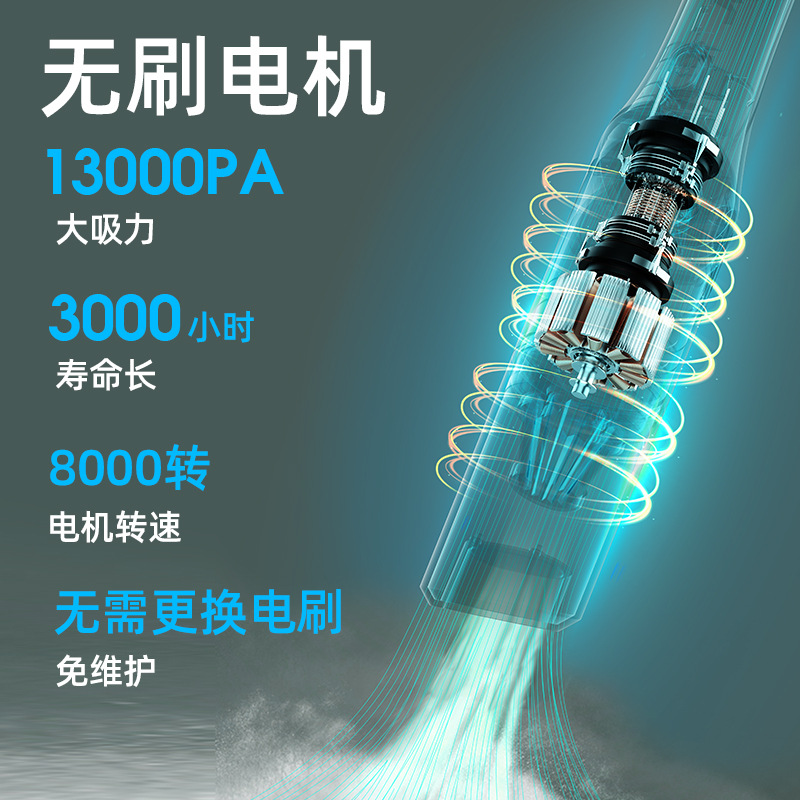 Wireless universal powerful vacuum cleaner