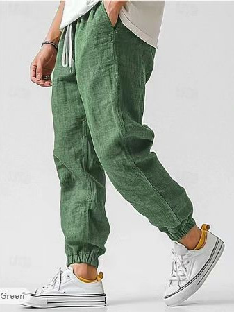 Herren Slim Fit Jogger Freizeithose Für Frühling Und Sommer_voghion.com