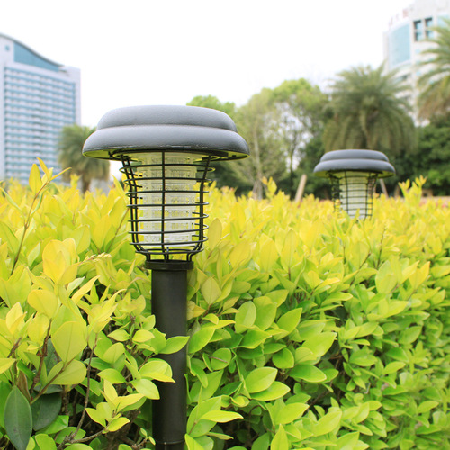 Solar Mosquito Killer Lamp Outdoor Home Waterproof Mosquito Killer Outdoor Garden Mosquito Catcher Mosquito Repellent Lamp Electric Mosquito Killer