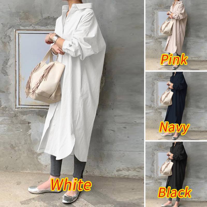 Amazon 2026 Spring Ol Style Korean Version Patchwork Cotton Long Sleeve Shirt Straight Fit Women's Trench Coat