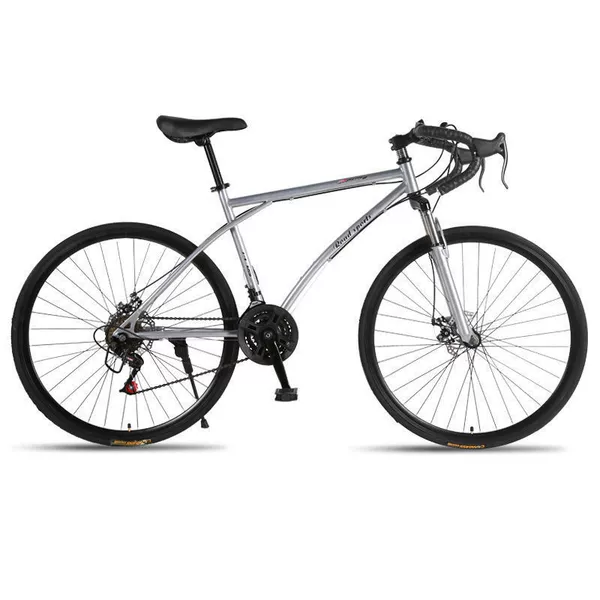 Upgraded 24-speed-30 rim double disc brake shock absorption-02-26 inch pneumatic tires