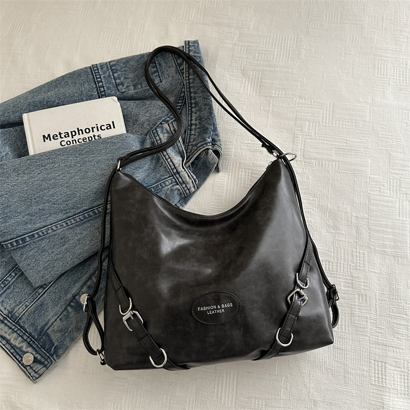 2024, nueva mochila de transporte de gran capacidad, retro versátil, mochila de hombro de mujer, mochila de alta calidad