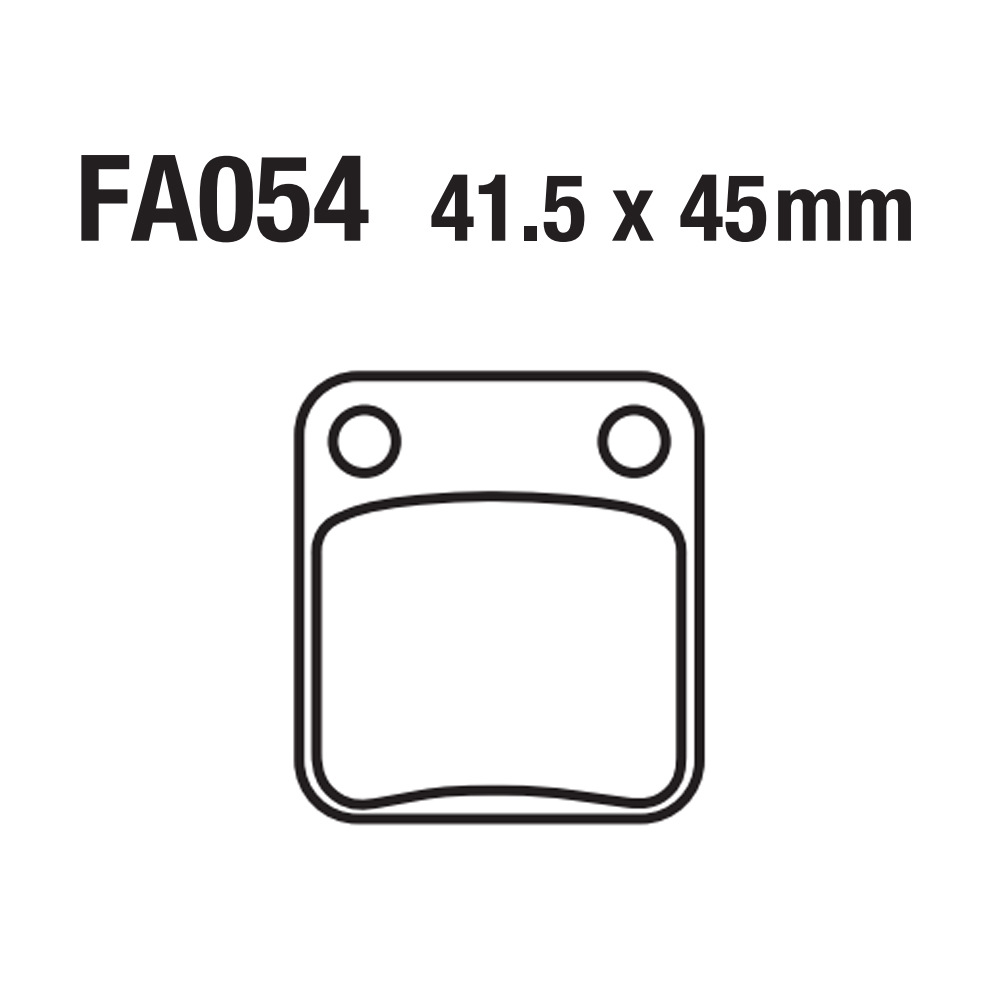 Motocicleta sinterizada a base de cobre placa de aluminio para pickup kart ATV playa 43082 - 0043 FA054 KX65