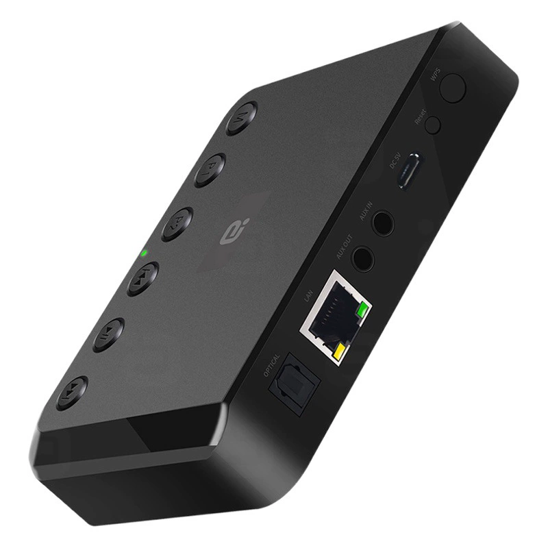 WiFi потоковая музыкальная шкатулка сеть воспроизведение волоконно-оптического коаксиального aptX беспроводной Bluetooth аудиоприемник WR320