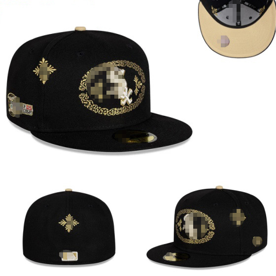 Sombrero de clase AA de alta calidad nueva gorra cerrada MLB gorra de béisbol para hombres y mujeres gorro bordado protector solar para exteriores