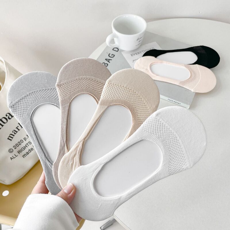 Cotton Invisible Socks for Women, Summer Thin Style, Non-Slip, Solid Color Cotton Socks, Ladies' Low-Cut Socks, Wholesale Women's Socks from Zhuji Cotton Invisible Socks for Women, Summer Thin Style, Non-Slip, Solid Color Cotton Socks, Ladies' Low-Cut Socks, Wholesale Women's Socks from Zhuji