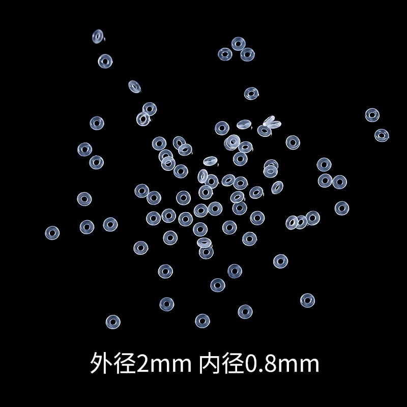 涛透明手串シリカゲルスペーサー部品超薄型水晶ステルスプラスチック隔珠文遊びスペーサー