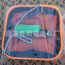 鼎达EVA打水桶 渔具包 带网钓鱼水桶 带6米绳 钓鱼桶