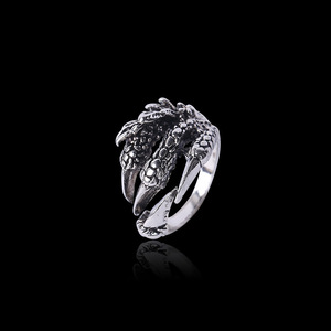  men ring opening African alloy domineering index finger ring tail ring individual design restoring ancient ways