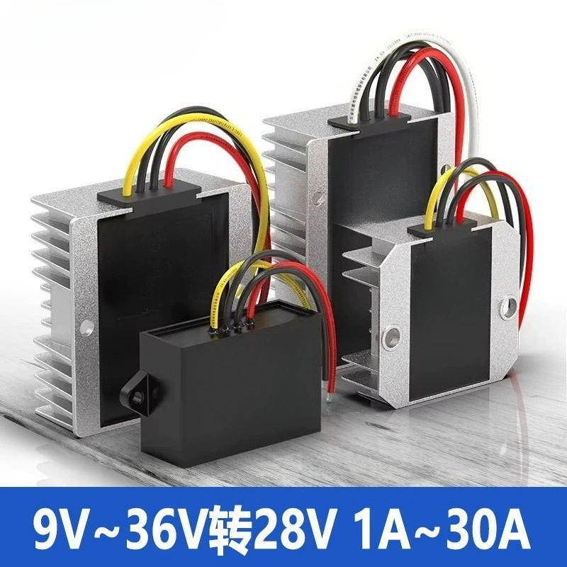 Модуль автоматического регулятора напряжения от 9-36 В до 28 В, источник питания 28 В, понижающий повышающий преобразователь постоянного тока от 28 В до 28 В