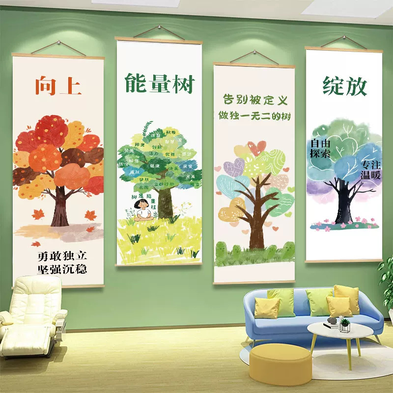 Class Inspirational Slogans Hanging Paintings Classroom Cultural Wall Layout Posters Stickers Motivational Atmosphere Layout Decorative Paintings Hanging Paintings