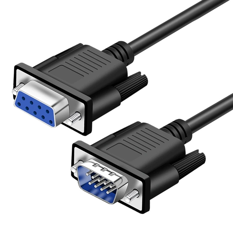 Полный медный RS232COM кабель данных порт последовательный DB9 разъём кабель COM мужчина-мама для шины
