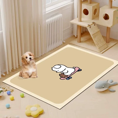 Avtomobil döşəmə paspasları, Wipe-Clean Floor Mat, Waterproof and Urine-Proof - cycling-puppy-4060cm-35mm-wipe-clean