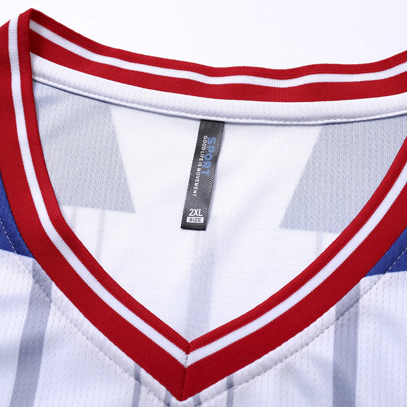 Schriftzug Herren-Basketballteam Basketballspiel-Trainingstrikot Lose Seitentaschen mit Nummern bedruckt_voghion.com