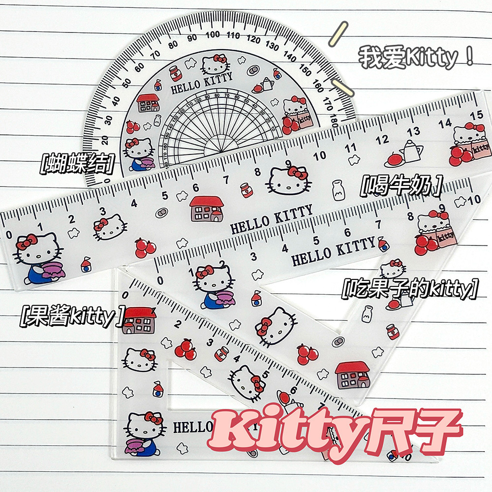 KT 고양이 자 세트