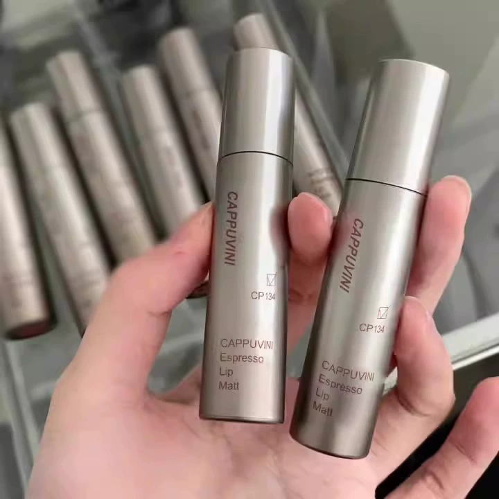 Концентрированная матовая глазурь для губ Cappuvini, бархатная грязь для губ, студенческая вечеринка, осень и зима, доступная отбеливающая телесная помада для макияжа