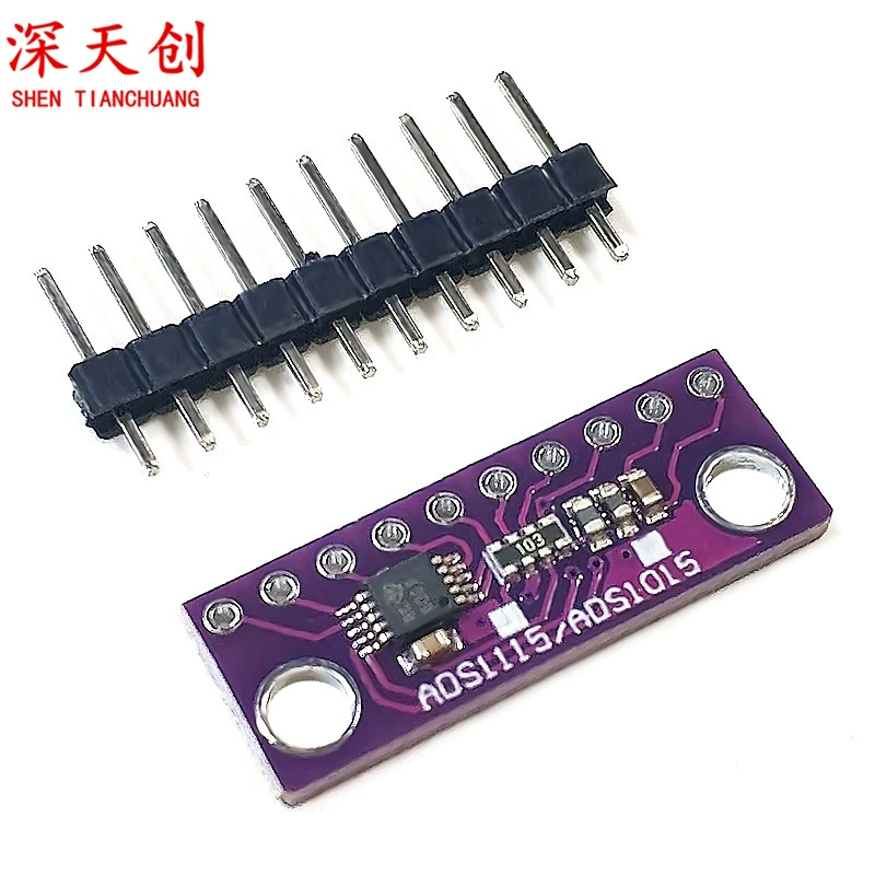 GY-ADS1115 16-Bit 16-bit 4-канальный модуль аналого-числьного ADD-преобразования Регулируемое увеличение