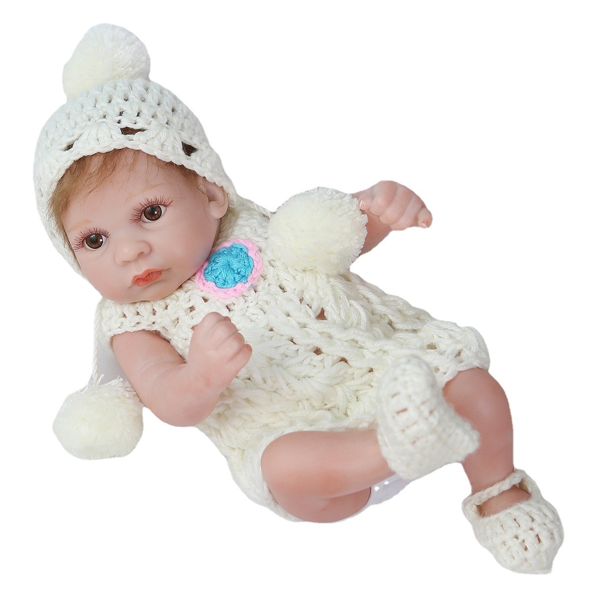26cm mini muñeca de Palma Linda Comercio exterior e-commerce suministro azul productos del mar entrega de una sola pieza