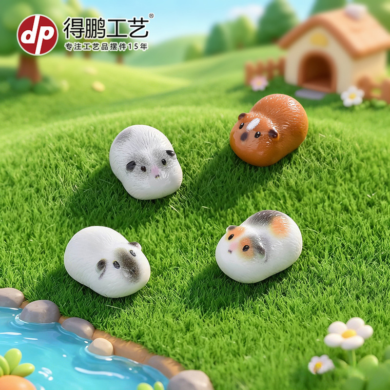 Moss Micro-Landscape Mini Cute Second-Generation Guinea Pig Figurines, Gardening DIY Decorations, Desktop Small Ornaments Moss Micro-Landscape Mini Cute Second-Generation Guinea Pig Figurines, Gardening DIY Decorations, Desktop Small Ornaments